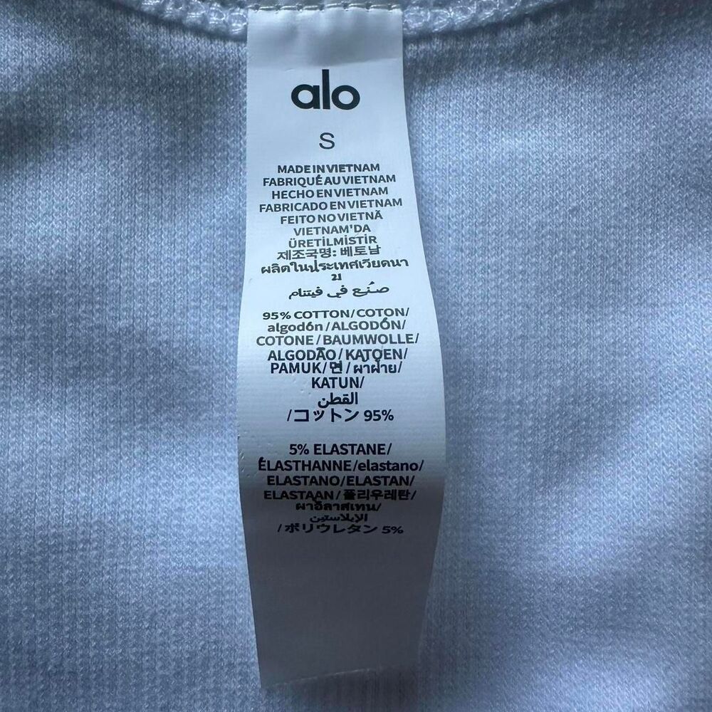 Alo-yoga Women's Black and White Vest - Picture 2 of 6